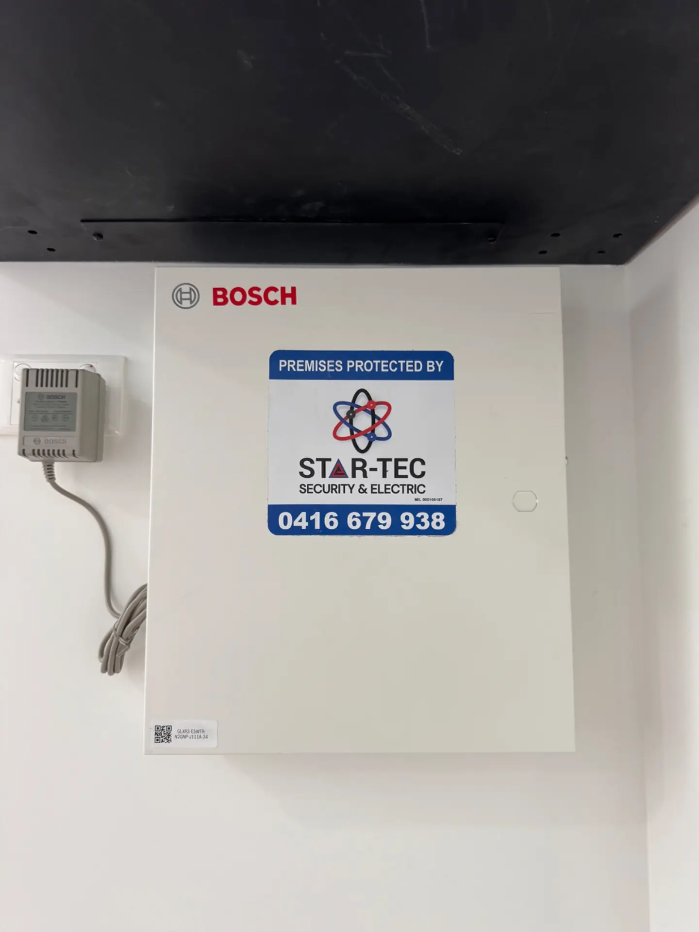 STAR-TEC security alarm control panel installation